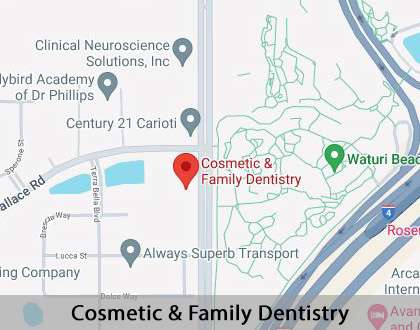 Map image for Full Mouth Reconstruction in Orlando, FL